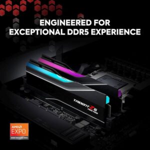 G.Skill Trident Z5 Neo RGB Series (AMD Expo) DDR5 RAM 32GB (2x16GB) 6000MT/s CL30