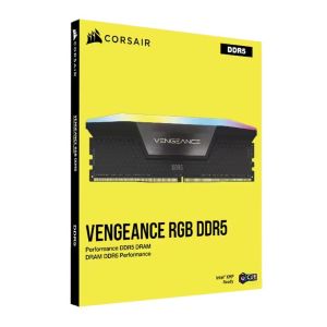 CORSAIR Vengeance RGB 32GB (2 x 16GB) DDR5 6400MHz CL32 RAM